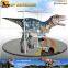 MY Dino-C075 Shopping Center Realistic Walking Raptor Dinosaur Costume