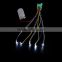 OEM led magnetic flashing lights for kids shoes cap hat clothes
