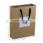 Twisted handle kraft paper bag for clothing factory