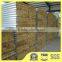 Exterior Wall 80kg/m3 Rock Wool Fireproof Insulation with Metal Coating