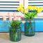 Tall glass vases for wedding centerpieces, milk glass vases