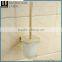 Elegant Bathroom Fittings Zinc Alloy Gold Finishing Bathroom Accessories Wall Mounted Toilet ll Mounted Toilet Brush Holder