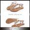 Handmade New Designed Diamond Flat Sandals
