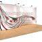 New style wave tube system tension fabric display backdrop wall display