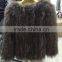 Short coat with lamb fur lady's winter /wholesale