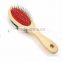 Double Sides Pet Brush with Wooden Handle