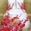 new 100% cotton printed plum blossom 3D bedding set