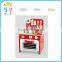 Childhood furniture play kitchen set pretty Kitchenware for pretend play