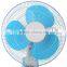 2016 wall fan low price hot selling 16 inch aluminium motor made in china