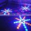 3 Claw moonflower 18W RGBYW LED Light and 500mW RB Animation Twinkling Laser Light