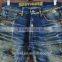 Custom High quality vintage wash distressed Japanese selvedge jeans denim selvedge denim jeans (LOTV019)