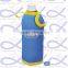 Custom logo neoprene water bottle holder with strap