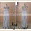 RSE262 Gorgeous Maternity Patterns Silver Bridesmaid Dresses With Rhinestones
