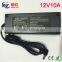 input 100~240v ac 50/60hz ac/dc power adapter 12v dc 10a power adapter