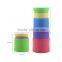 350ML Silicone Drinking Promotional Eco Folding Water Drink Plastic Cup