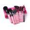 12pcs Professional Animal Hair Makeup Brush Set