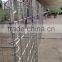 Retaining Wall stone gabion baskets connected with spring 1x1x0.5m