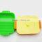 Best selling hot resistant food grade silicone tiffin lunch box