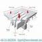 Stainless Steel 304 Wedge Wire Screen For Mine Using