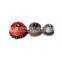 PEGATEC rust paiting cleaning welding burs removing industrial powerful twist knot steel wire brush