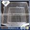 chrome plated metal small stainless steel filter wire mesh basket