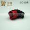 Aluminum Alloy Colour Body of Bike Rear Light,1 Super Bright Red LED Bike Light,240 Degree View Angle