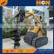 NEWLAND Brand W720 Crawler walk behind mini skid steer loader for garden