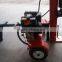 Log splitter with electrical start log split machine made in China Diesel engine