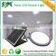 Radar motion sensor included 15 watt solar panel powered day & night LED downlight