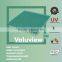 Co-Extruded Plastic Polycarbonate Corrugated Sheet (Valuview Green MINI)
