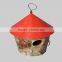 Made in China Christmas unfinished homemade cheap outdoor Antique wood nativity scene wood craft birdhouse, bird feeders