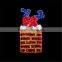 Different shape outdoor led new year motif light decoration