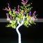 Home garden decorative 230cm Height outdoor artificial red flashing LED solar lighted up trees EDS06 1421