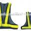 led reflective safety vest for pliceman