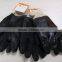 DDSAFETY Orange Pvc Sandy Finished Glove With Acrylic Boa Liner
