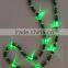 Mardi Gras deluxe Light up beads flashing holiday necklace