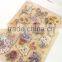 3D Elegant Lily & Sunflower & Butterfly Design Sticker, Decorative Glitter Sticker with Color Gems/Rhinestone