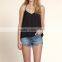 Spaghetti Strap Cutting for ladies Tops