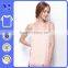 v neck women chiffon camisole with tassels front