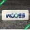 PVC Rubber Letter Patches for Clothing and Hat