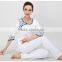 Wholesale embroidery yoga clothes with custom design
