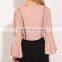 women fashion clothes crochet detail crop top summer top and blouses for women