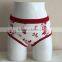 Casual Lady Women Multicolored Cotton Pleated Hem Panties Underwear Knickers