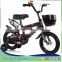 12' 14'16" kids bike factory colorful steel 4 wheel bicycle children for 4-10years old child