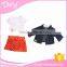 Wholesale Blue Cowboy Outfit Coat American Girl Doll Clothes