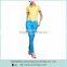 latest design special lapel slim fit ladies golf pants