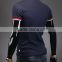 wholesale fashion casual V neck men tshirt made in china