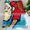100% cotton reactive printed beach towel
