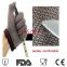 Cut resistant level 5 steel finger butcher glove /kitchen glove
