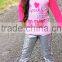 Manufactures wholesale gold sequin new pants design for girl fashion sequins pants for baby wear go school